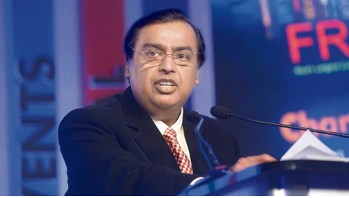 RIL董事长兼总经理Mukesh Ambani